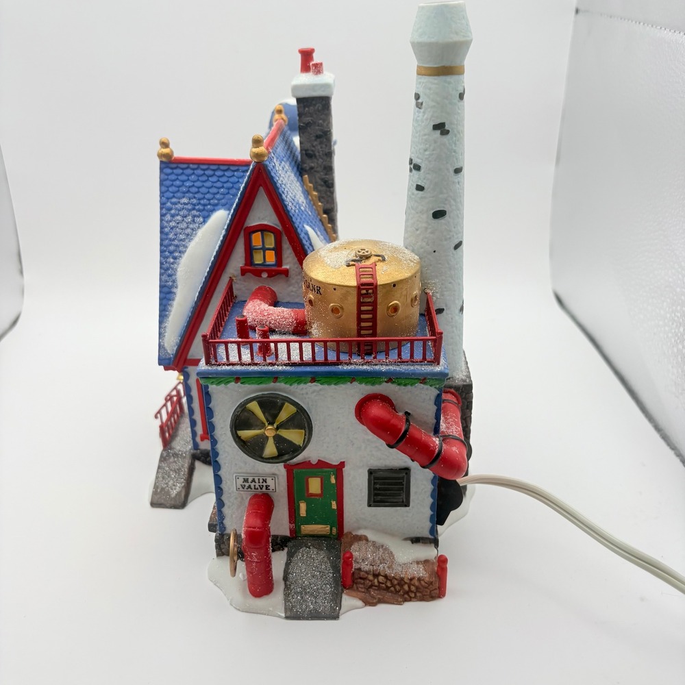Department 56 North Pole Series Real Plastic Snow Factory White 56403 Village - Picture 2 of 10